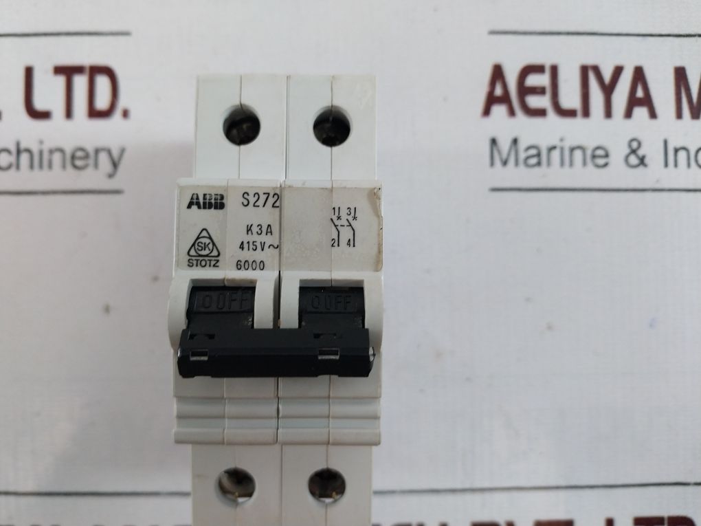 Abb S272 K3A Auxiliary Circuit Breaker