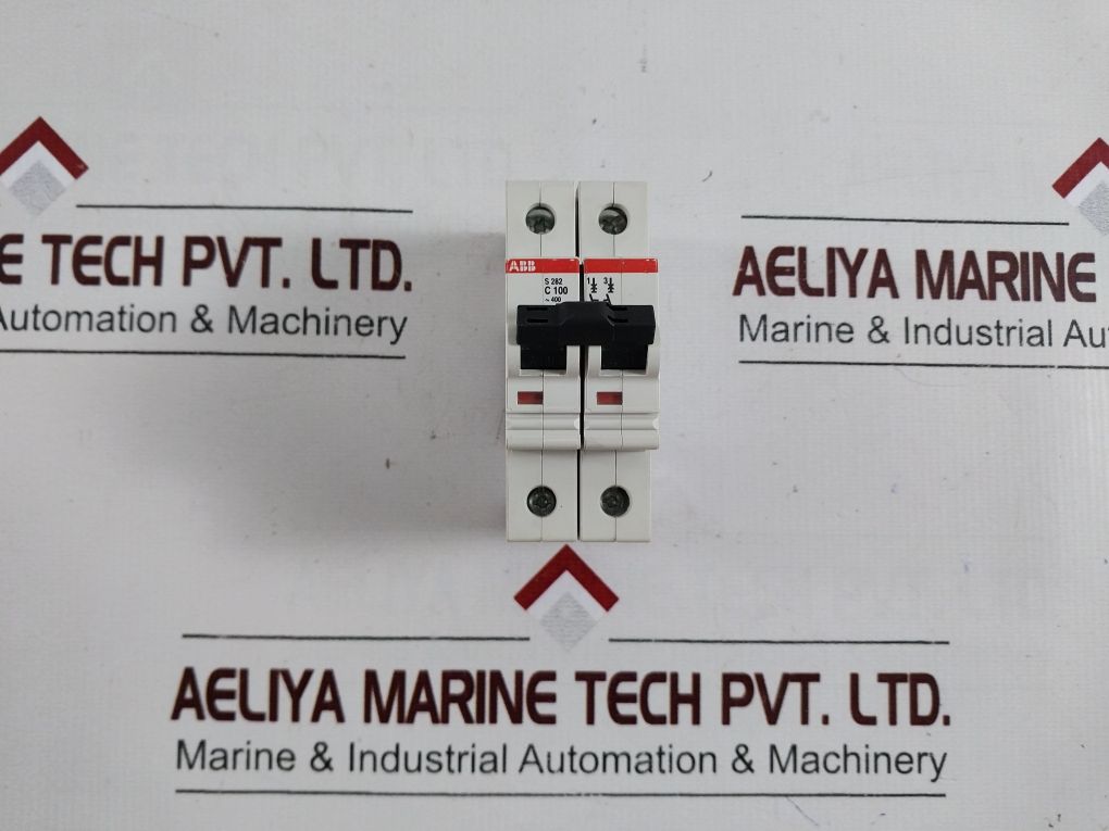 Abb S282 C 100 Circuit Breaker Gh S282 0001 R0824