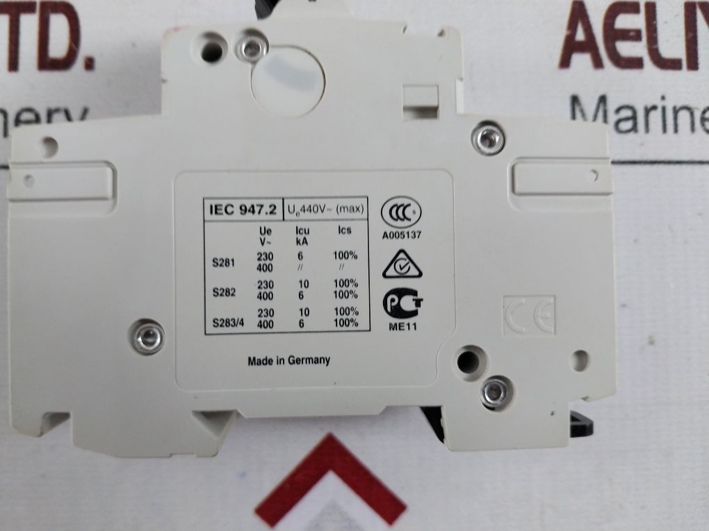 Abb S282 C 100 Circuit Breaker Gh S282 0001 R0824
