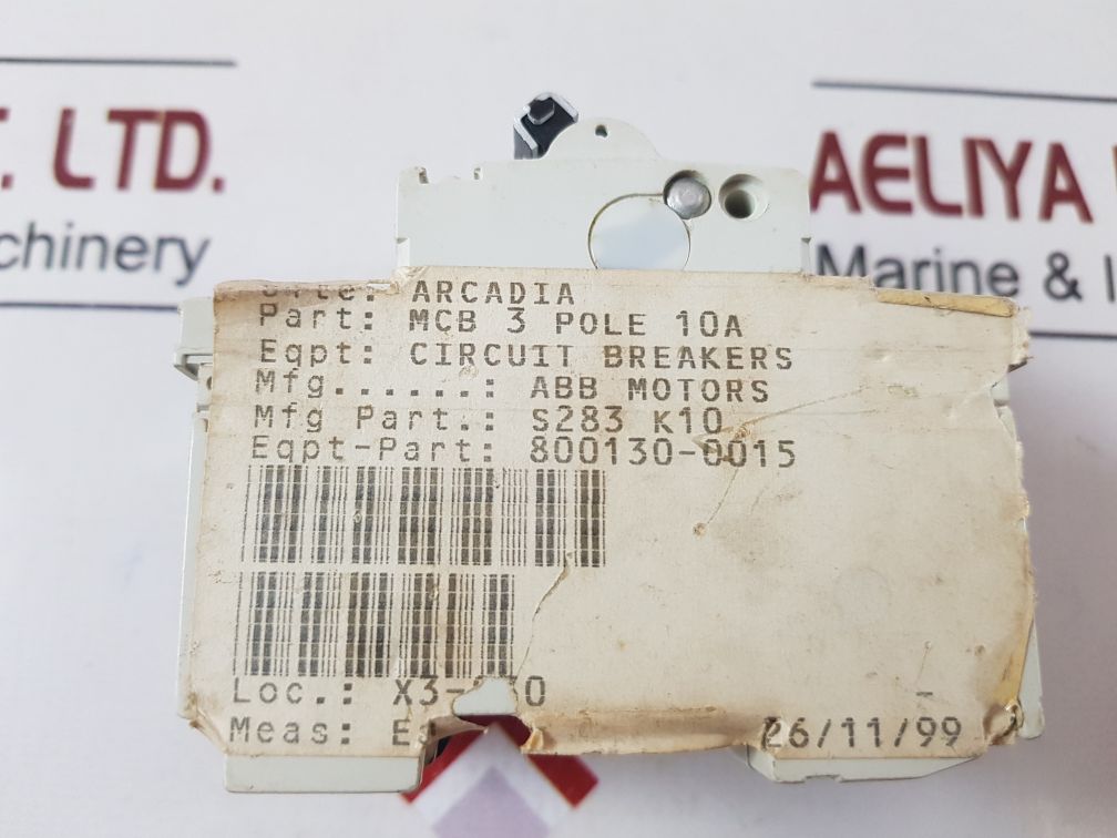 Abb S283 K10A Circuit Breakers