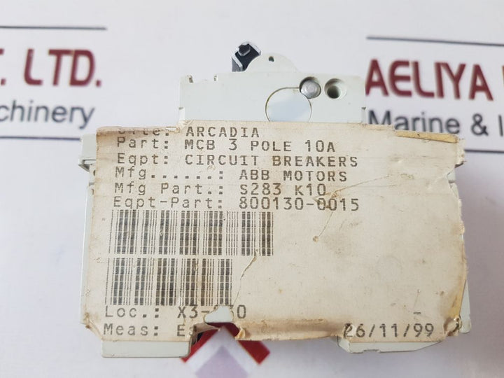 Abb S283 K10A Circuit Breakers