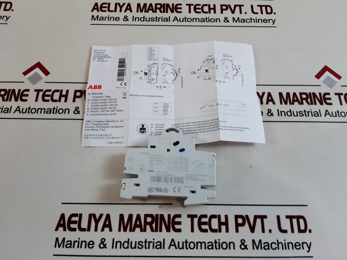 Abb S2C-h6-11R Auxiliary Contact