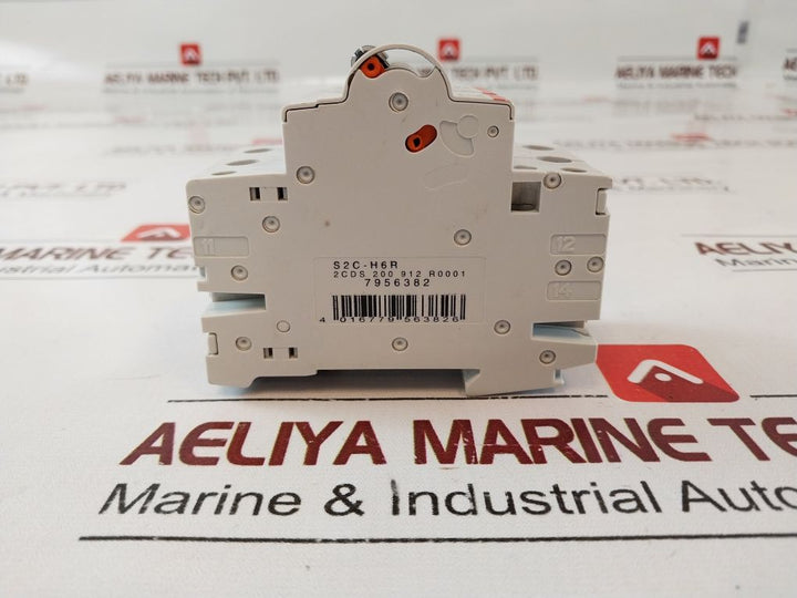 Abb S 202 K 6A Circuit Breaker With S2C-h6R Auxiliary Contact