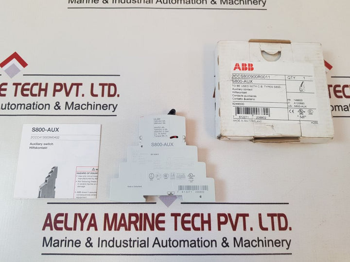 Abb S800-aux Auxiliary Contact With Screw Terminal 2Ccs800900R0011