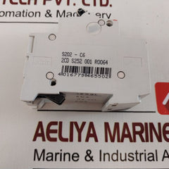 Abb S202-c6 2-pole Circuit Breaker 277/480Va.C.