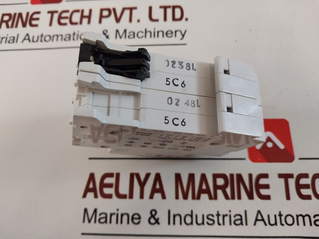 Abb S202-c6 2-pole Circuit Breaker 277/480Va.C.