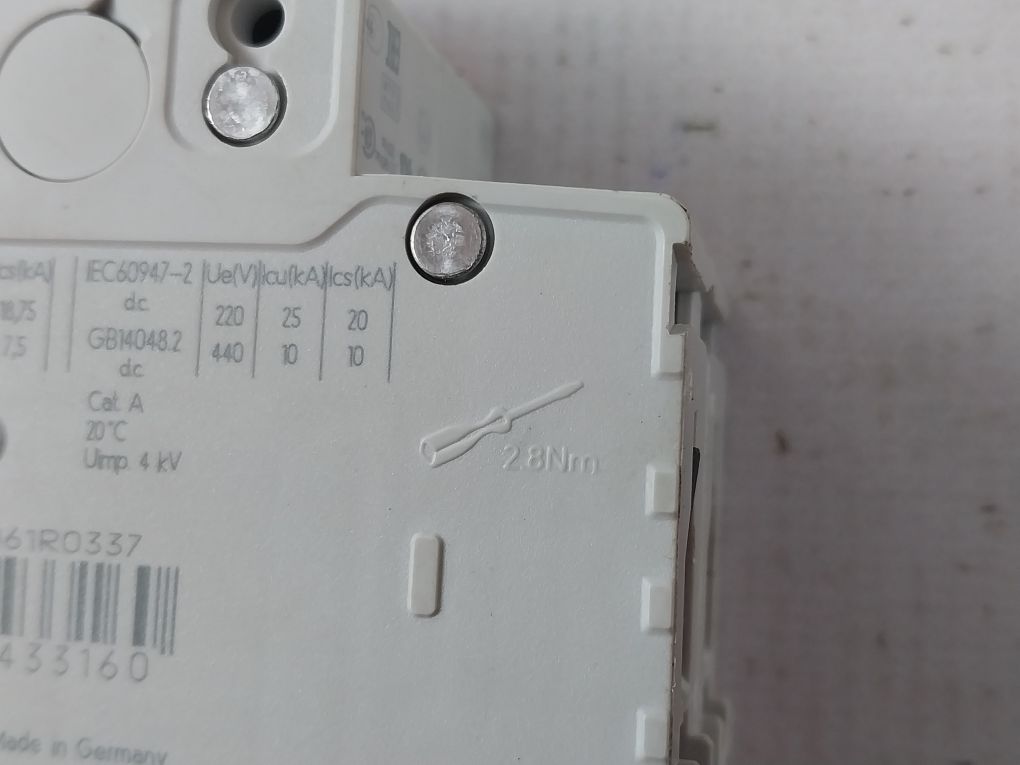 Abb S 202 M K4A Uc Circuit Breaker 2Cds272061R0337