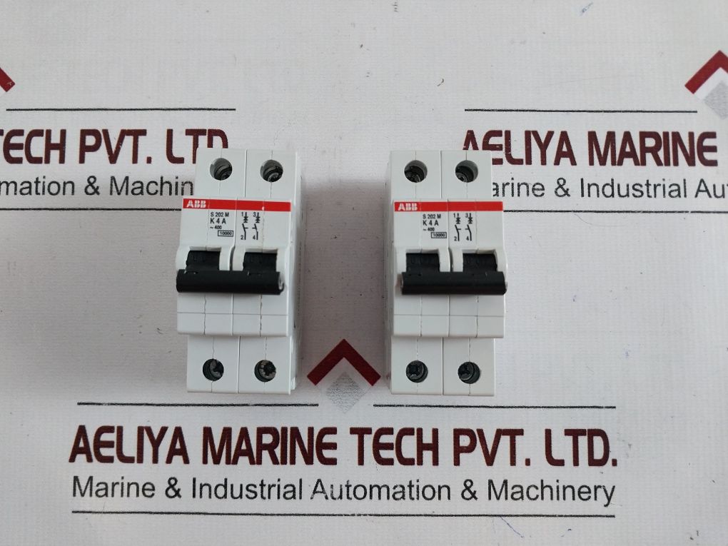 Abb S 202M-k4 Moulded Case Circuit Breaker 2Cds272001R0337