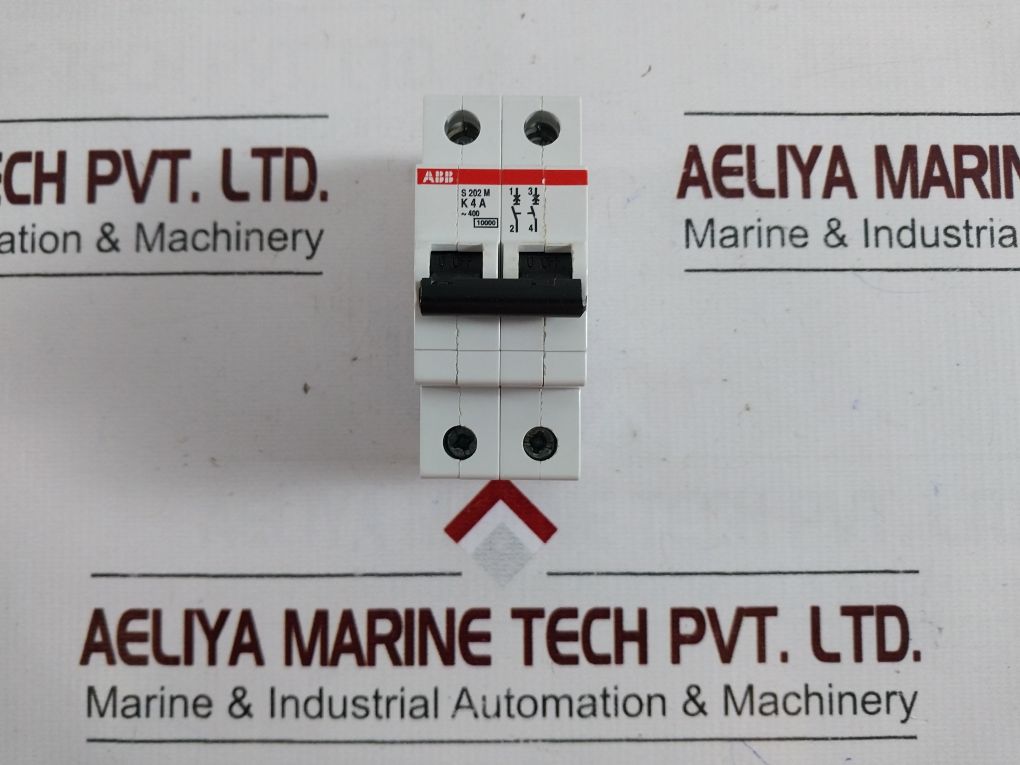 Abb S 202M-k4 Moulded Case Circuit Breaker 2Cds272001R0337