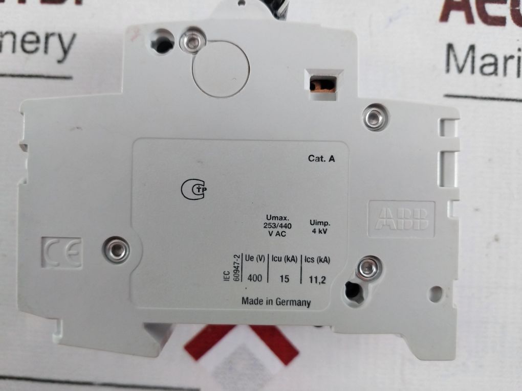Abb S 202M-k4 Moulded Case Circuit Breaker 2Cds272001R0337