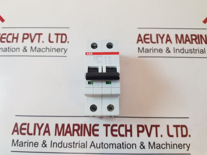 Abb S 202M C6 Miniature Circuit Breaker
