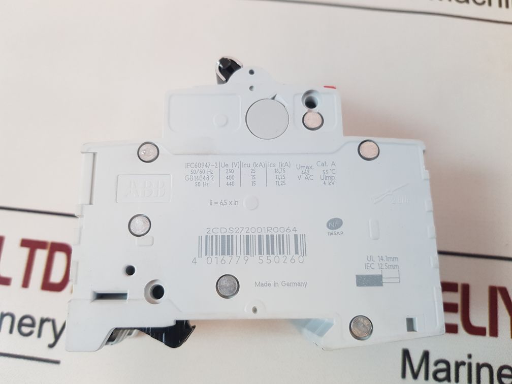 Abb S 202M C6 Miniature Circuit Breaker