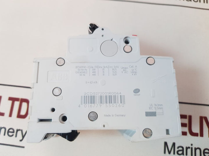 Abb S 202M C6 Miniature Circuit Breaker