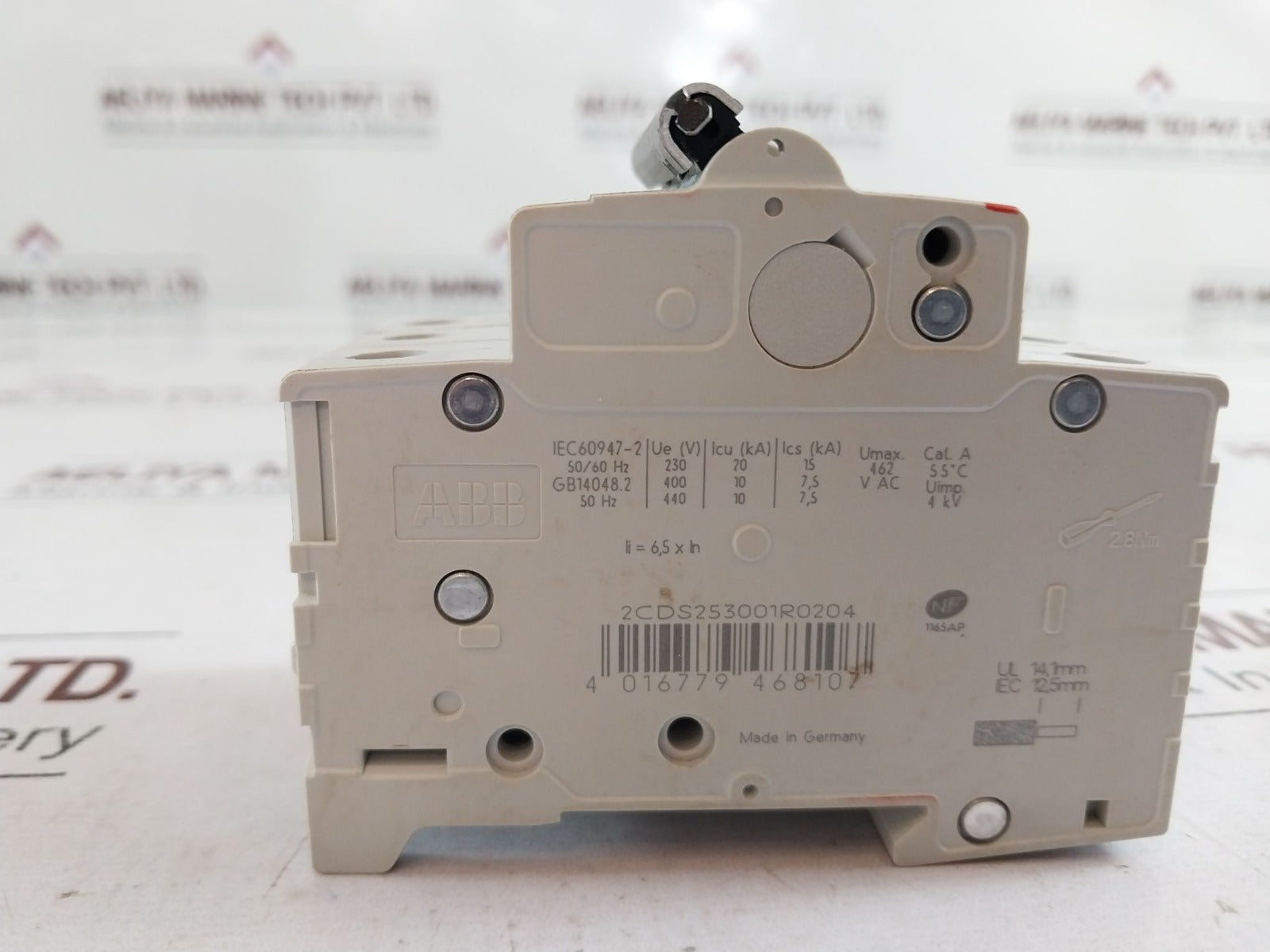 Abb S203 C20 2Cds253001R0204 Circuit Breaker