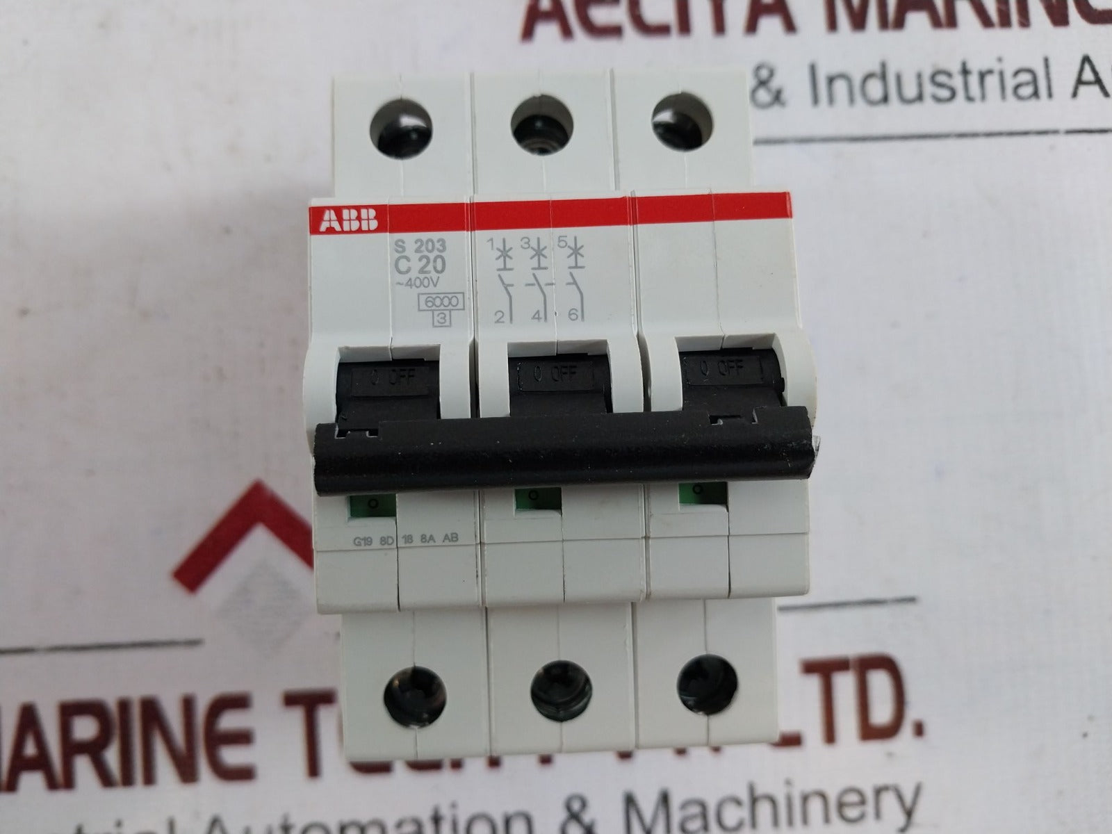 Abb S203 C20 2Cds253001R0204 Circuit Breaker