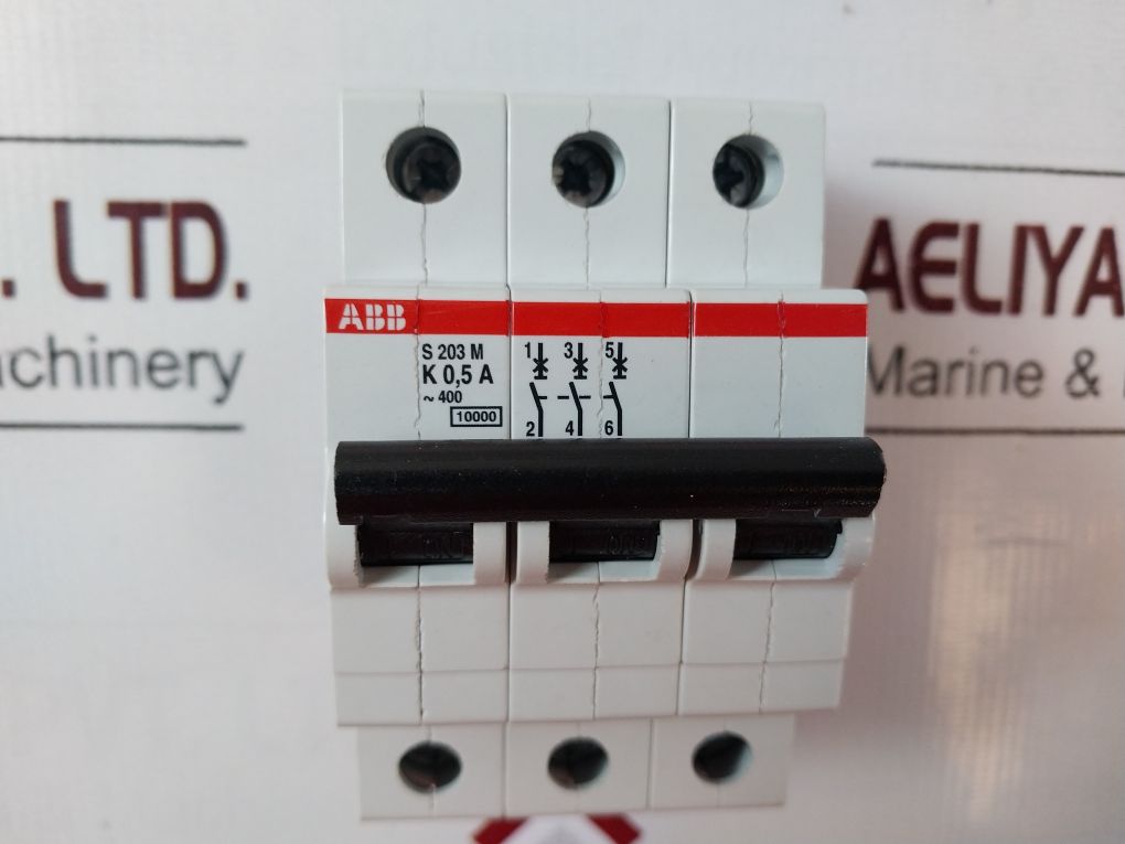 Abb S 203M-k0,5A Moulded Case Circuit Breaker