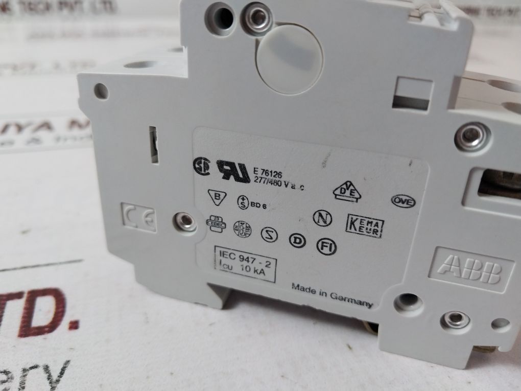 Abb S262 B10 Circuit Breaker