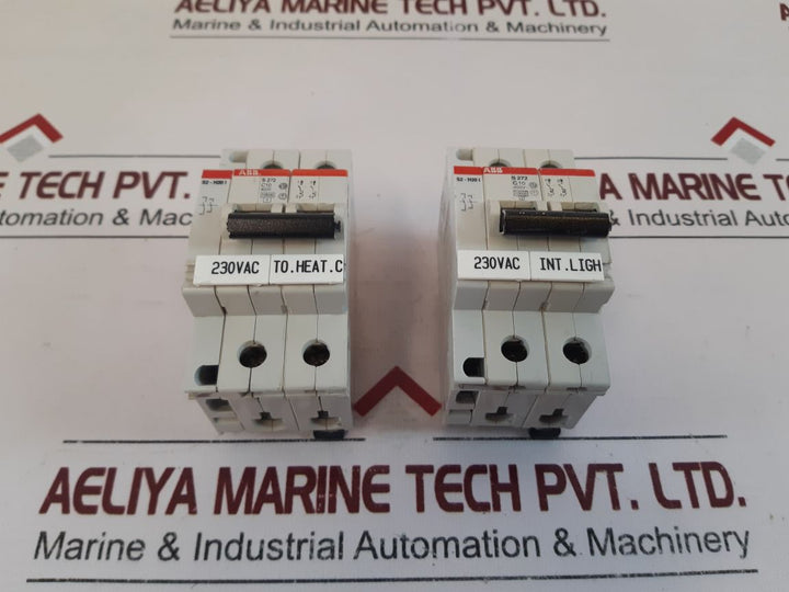 Abb S272 C10 Circuit Breaker With S2-h20I Auxiliary Switch