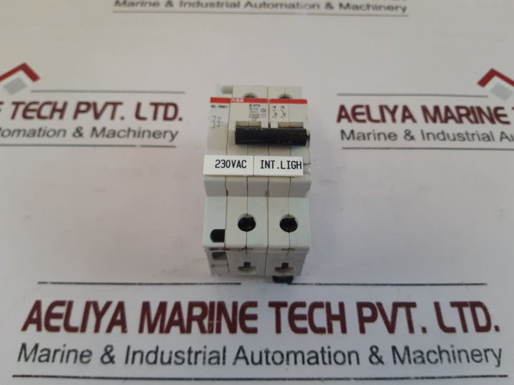 Abb S272 C10 Circuit Breaker With S2-h20I Auxiliary Switch
