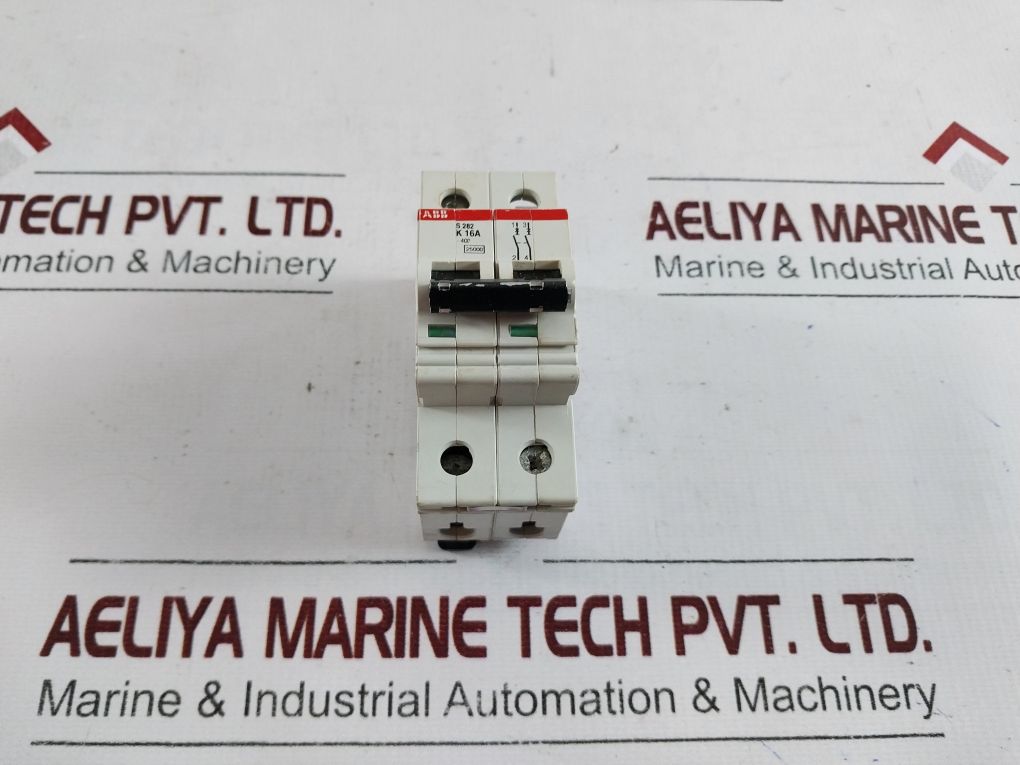 Abb S 282 K 16A Circuit Breaker 2 Pole