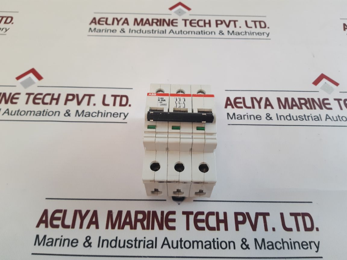 Abb S 283 K 20A Circuit Breaker