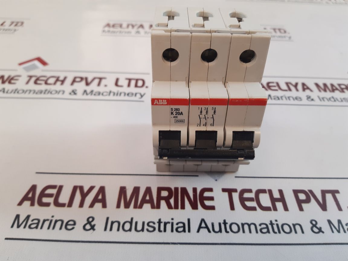 Abb S 283 K 20A Circuit Breaker
