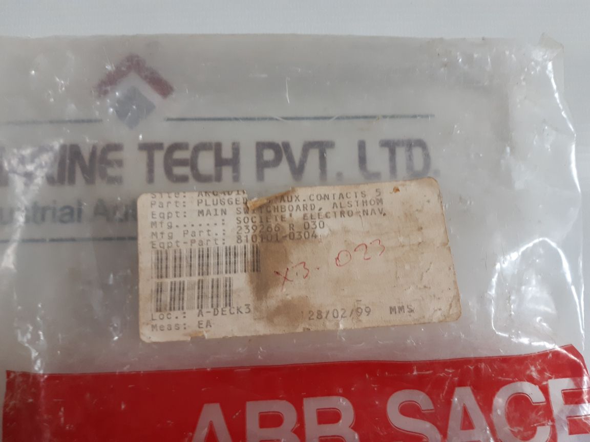 Abb Sace 239266 R 030 Sliding Contacts For Electrical Accessories