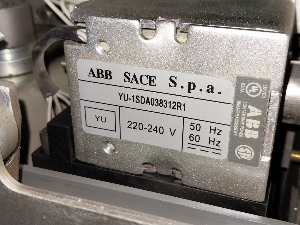 Abb Sace E2S20 Emax E2 Circuit Breaker Pr121/P