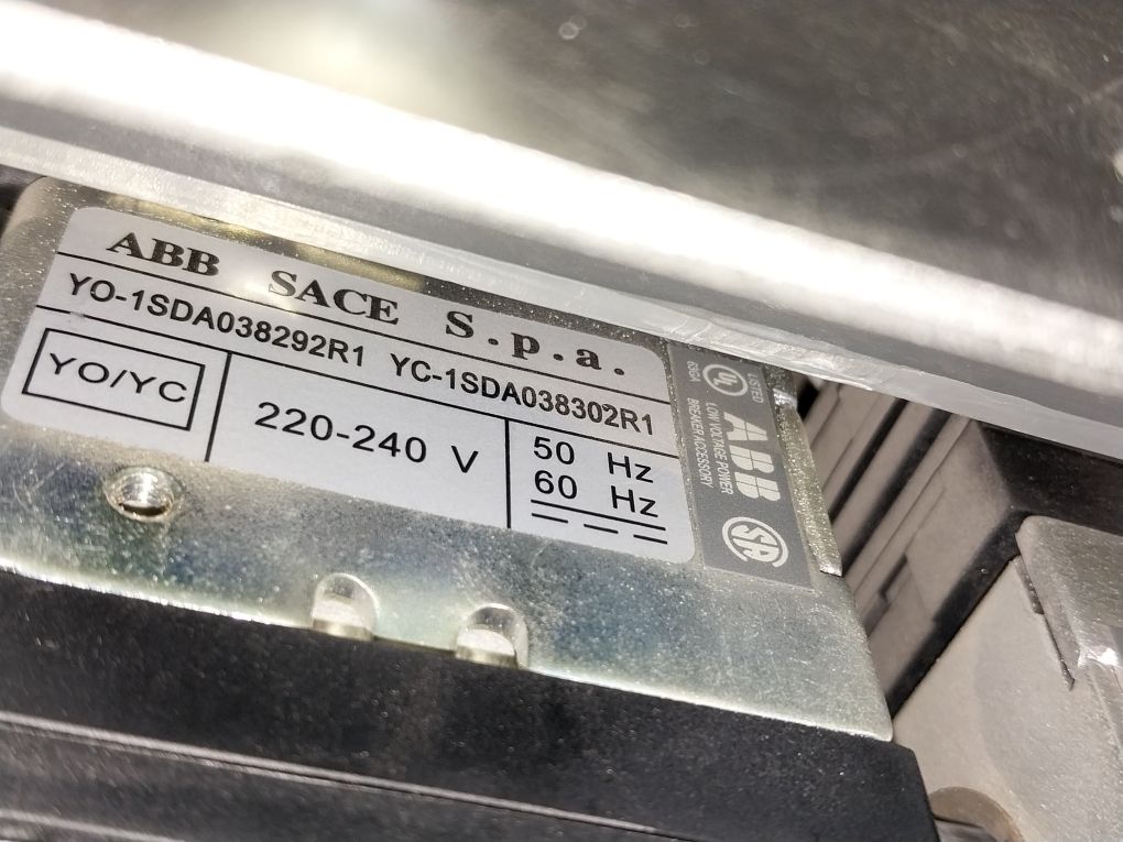 Abb Sace E2S20 Emax E2 Circuit Breaker Pr121/P