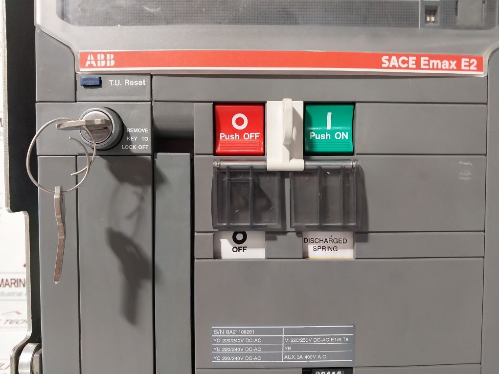 Abb Sace E2S20 Emax E2 Circuit Breaker Pr121/P