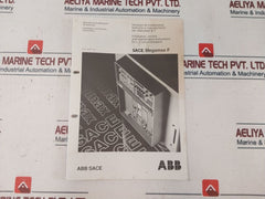 Abb Sace F1 Megamax Circuit Breaker With Ar1 Protection Unit