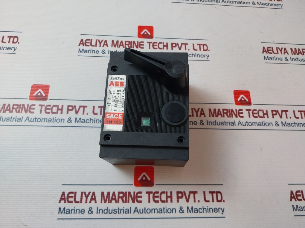 Abb Sace Ln 125 Circuit Breaker 125A 660V
