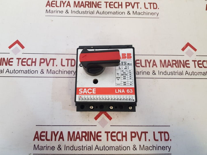Abb Sace Lna 63 Limiter Circuit Breaker
