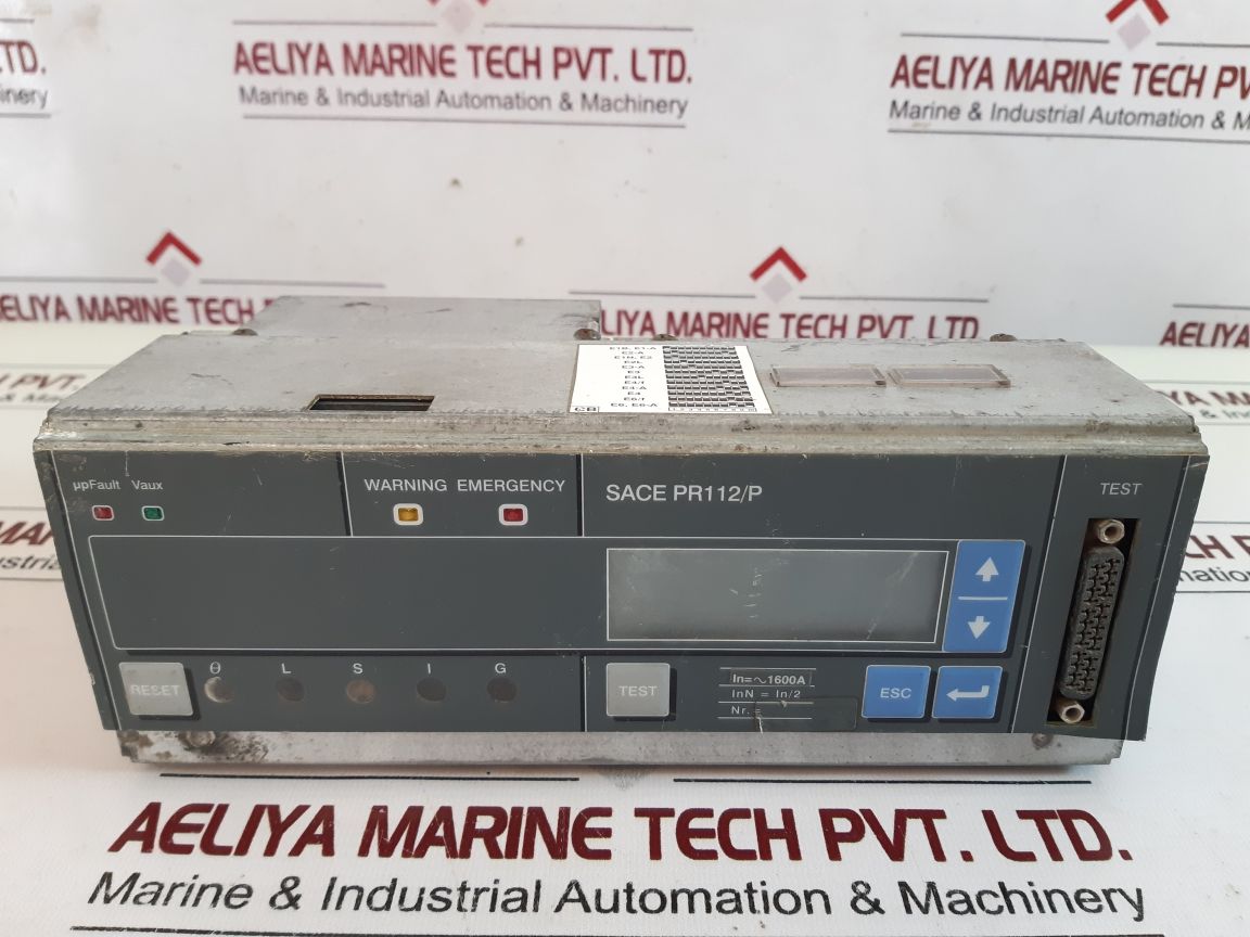 Abb Sace Pr112/P Trip Unit 1600A