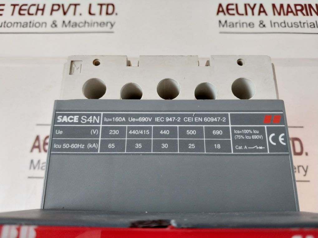 Abb Sace S4N Circuit Breaker Pr211 3-pole Af09044141