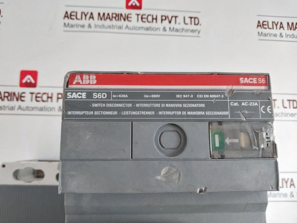 Abb Sace S6D Power Switch Disconnector 220...240V 220...250V 50/60 Hz