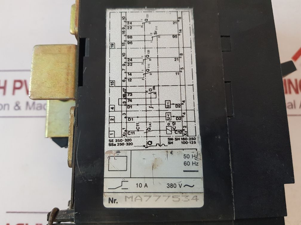Abb Sace Sh 125 Circuit Breaker Min 80 Max 125