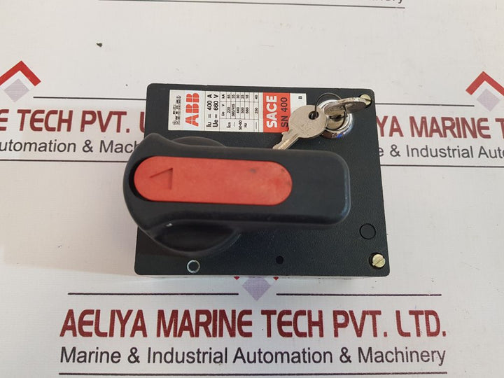 Abb sace sn 400 switch/lever