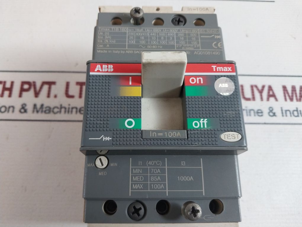 Abb Sace T1C 160 Circuit Breaker
