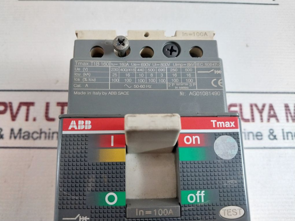 Abb Sace T1C 160 Circuit Breaker