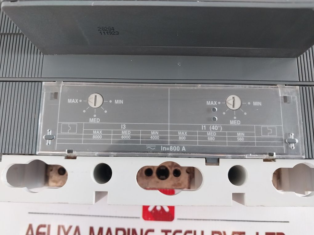 Abb Sace Tmax T6S 800 Circuit Breaker With Abb Sace Tmax