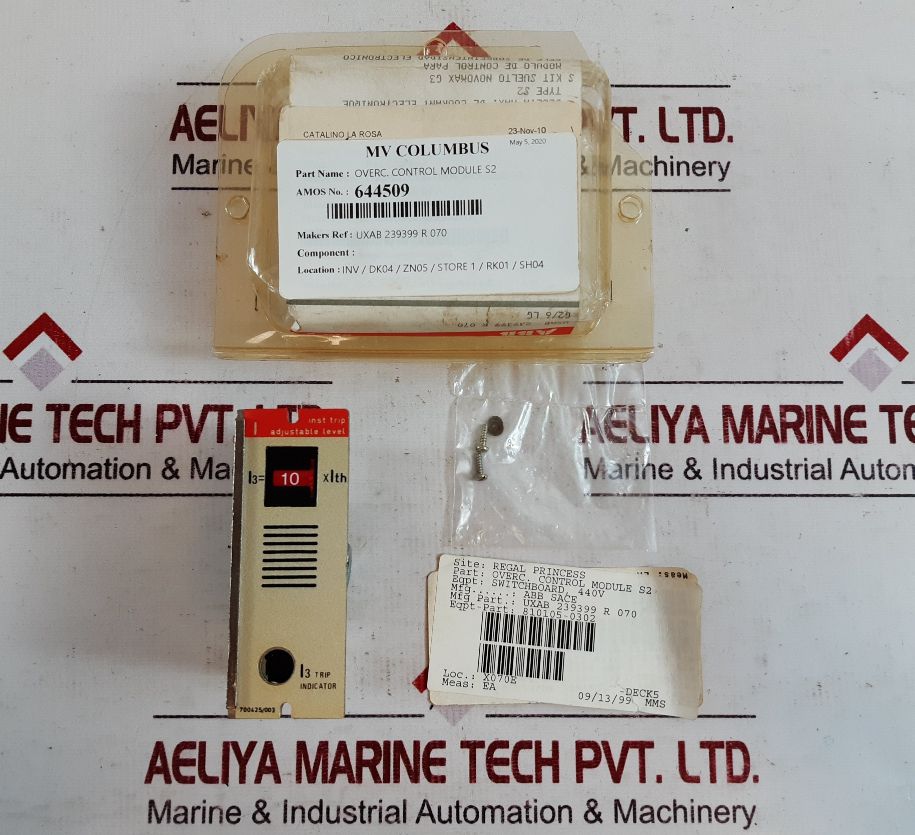 Abb Sace Uxab 239399 R 070 Control Module
