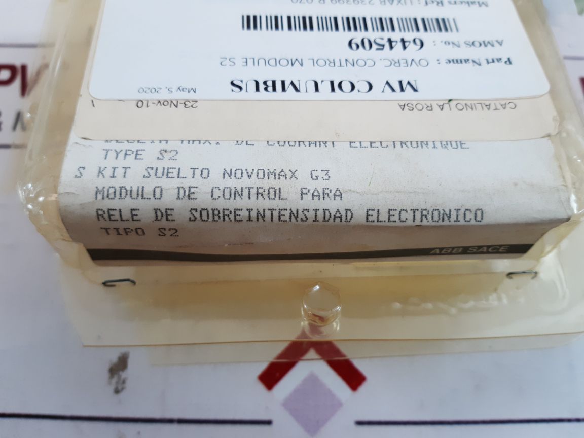 Abb Sace Uxab 239399 R 070 Control Module