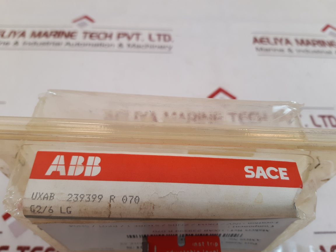 Abb Sace Uxab 239399 R 070 Control Module