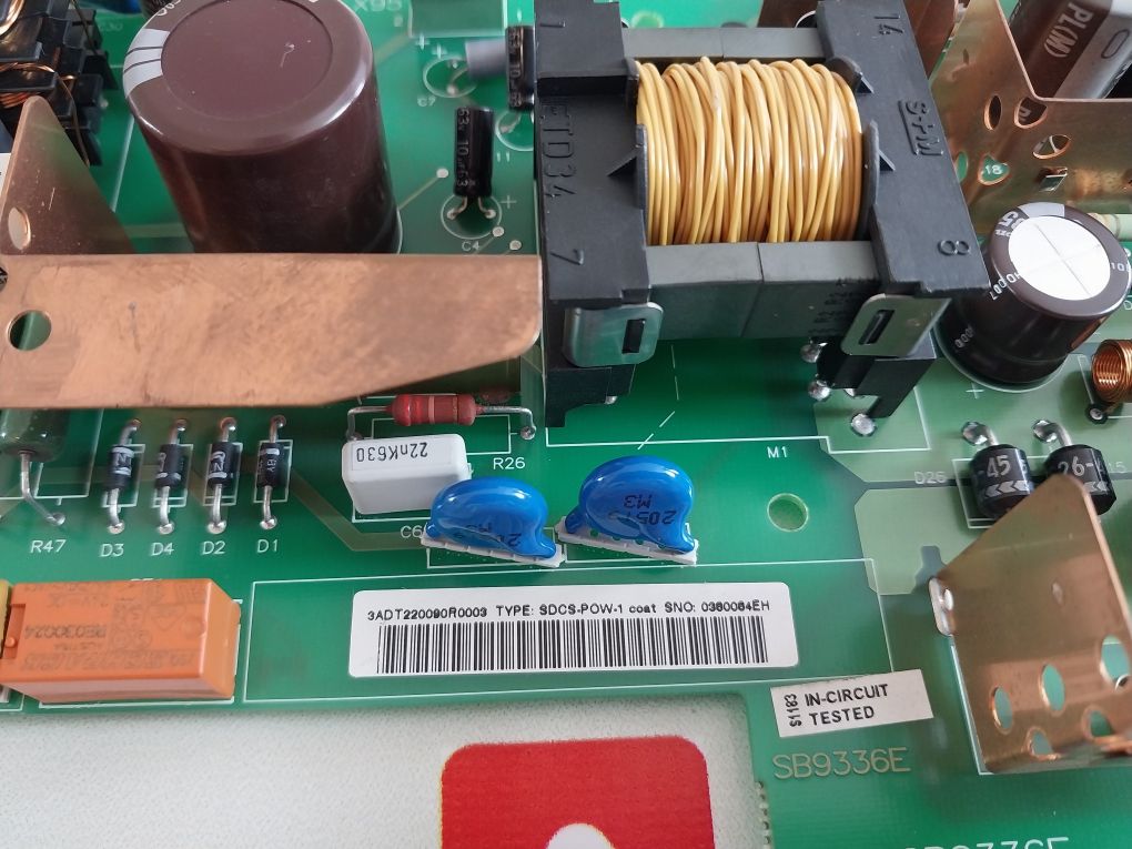 Abb Sb9336E Power Board Card Sdcs-pow-1 Coat