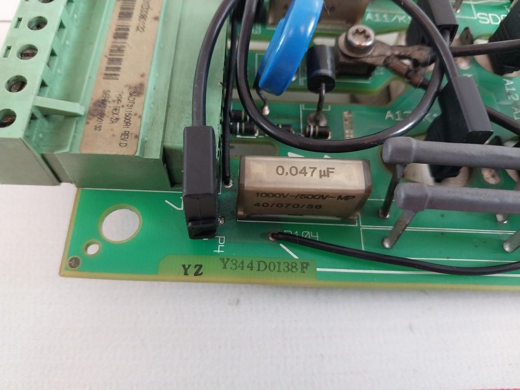 Abb Sdcs-fex-2A Power Supply Circuit Board