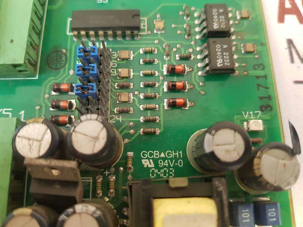 Abb Sdcs-iob-3 Rev H Connection Card 3Bse004086R1