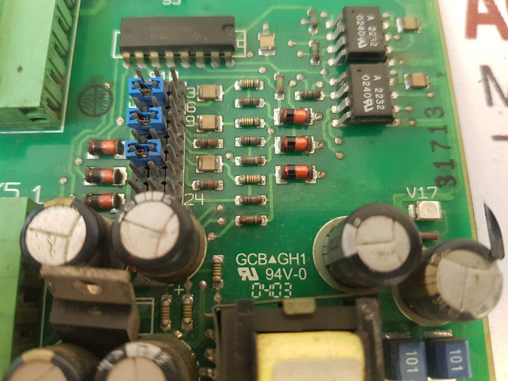 Abb Sdcs-iob-3 Rev H Connection Card 3Bse004086R1