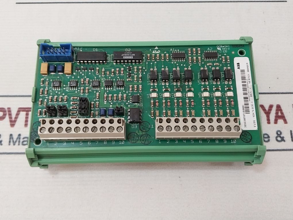 Abb Sdcs-ioe-1 Expansion Module Rev C
