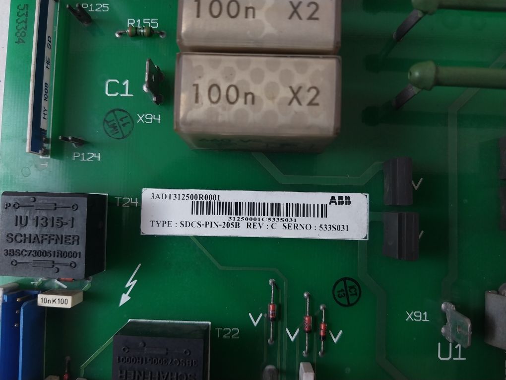 Abb Sdcs-pin-205B Drive Board 3Adt312500R0001